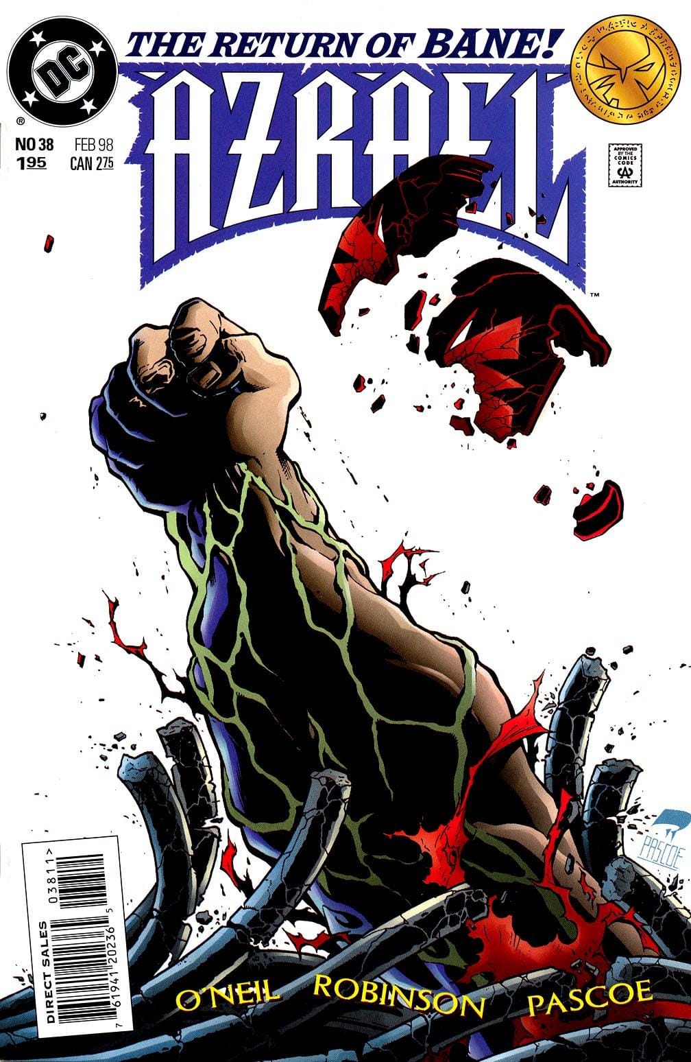 DC Comics COMIC BOOK Azrael #38 (VF)