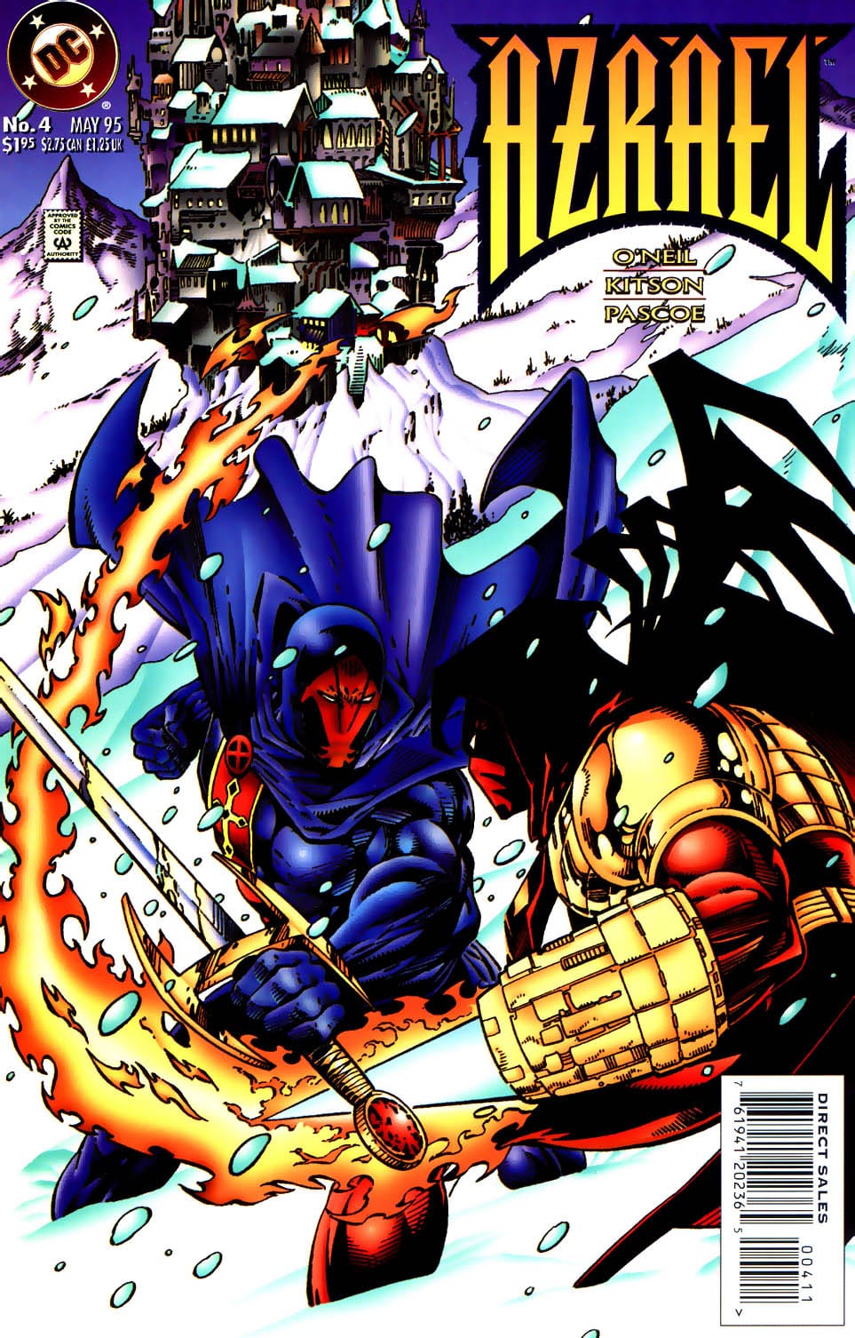 DC Comics COMIC BOOK Azrael #4 (VF)
