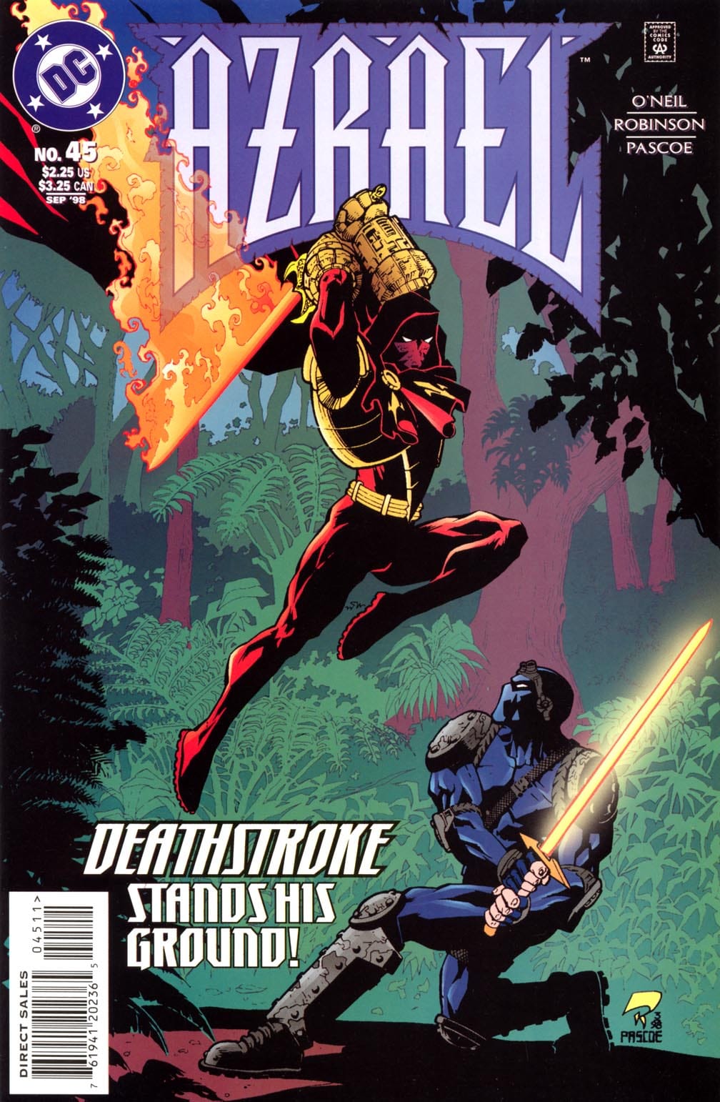 DC Comics COMIC BOOK Azrael #45 (VF)