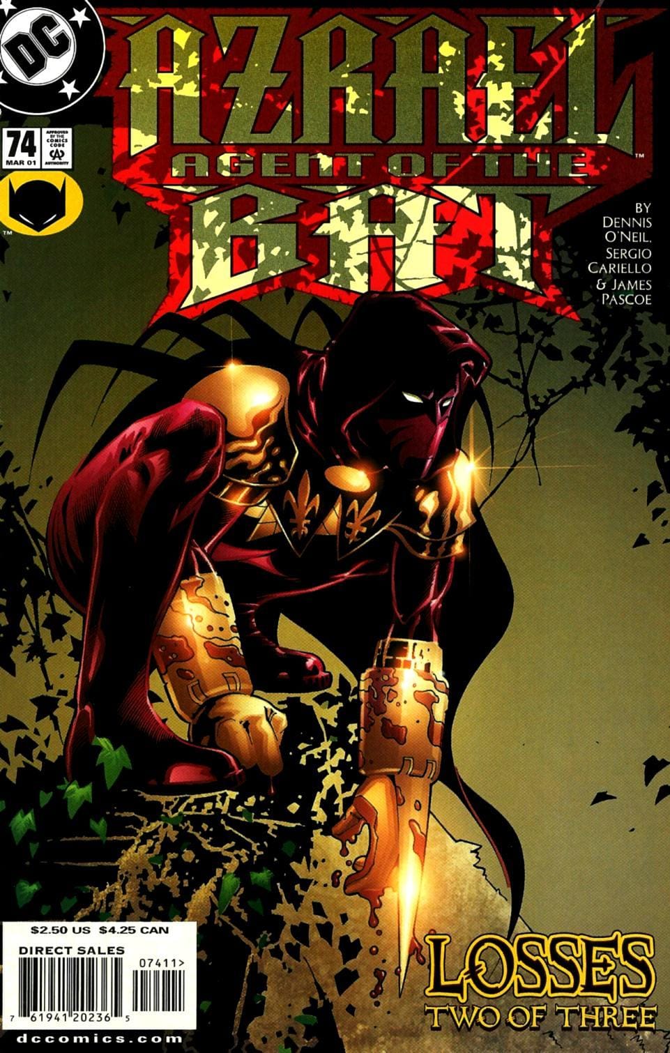 DC Comics COMIC BOOK Azrael: Agent of the Bat #74 (VF)
