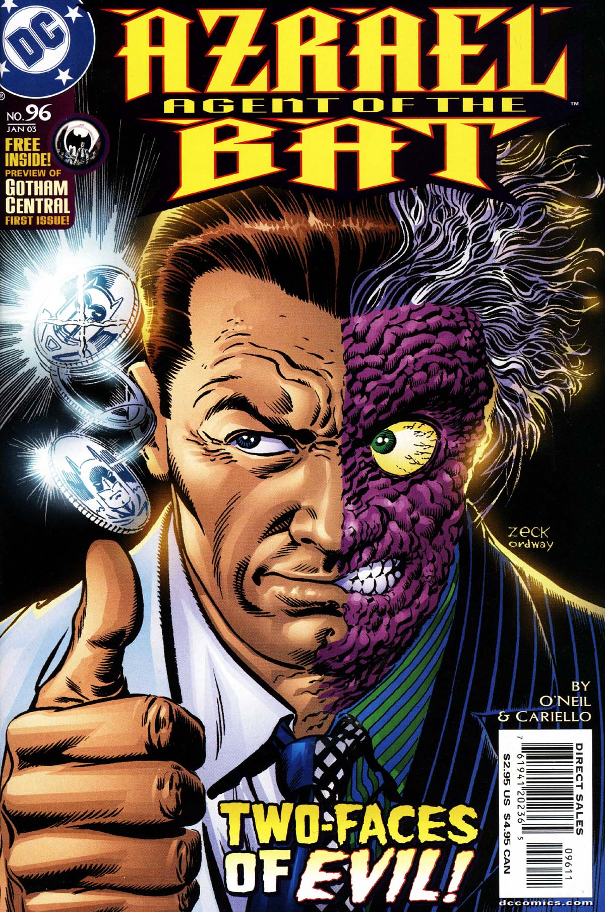 DC Comics COMIC BOOK Azrael: Agent of the Bat #96 (VF)