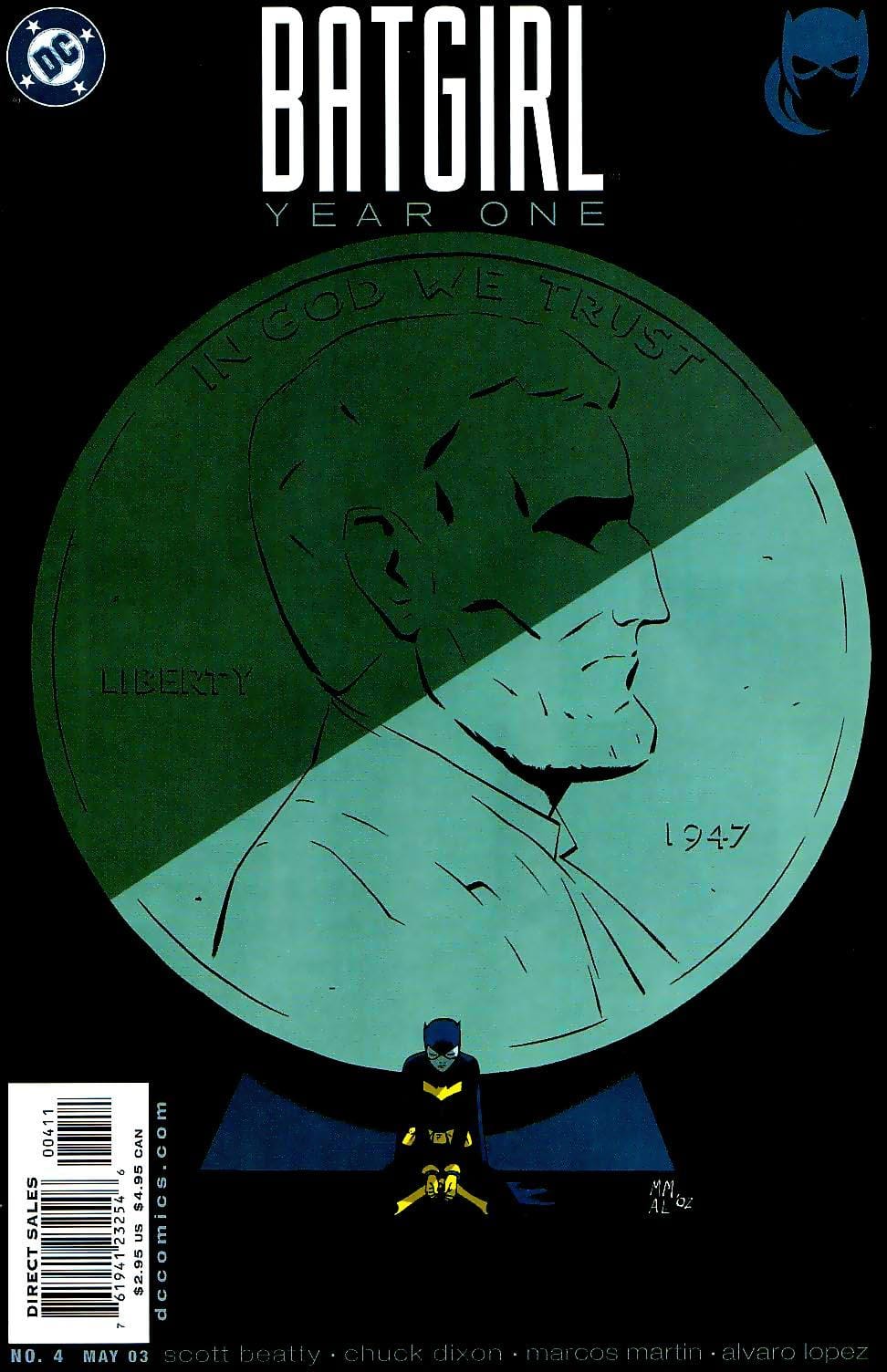 DC Comics COMIC BOOK Batgirl Year One #4 (VF/NM)