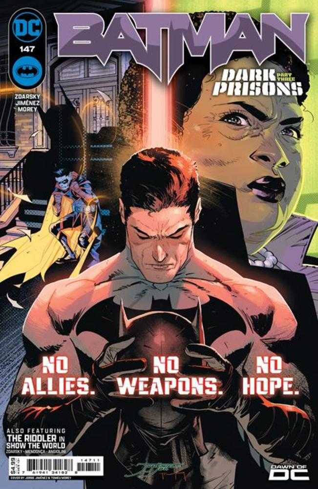 DC Comics COMIC BOOK Batman #147 Cover A Jorge Jimenez