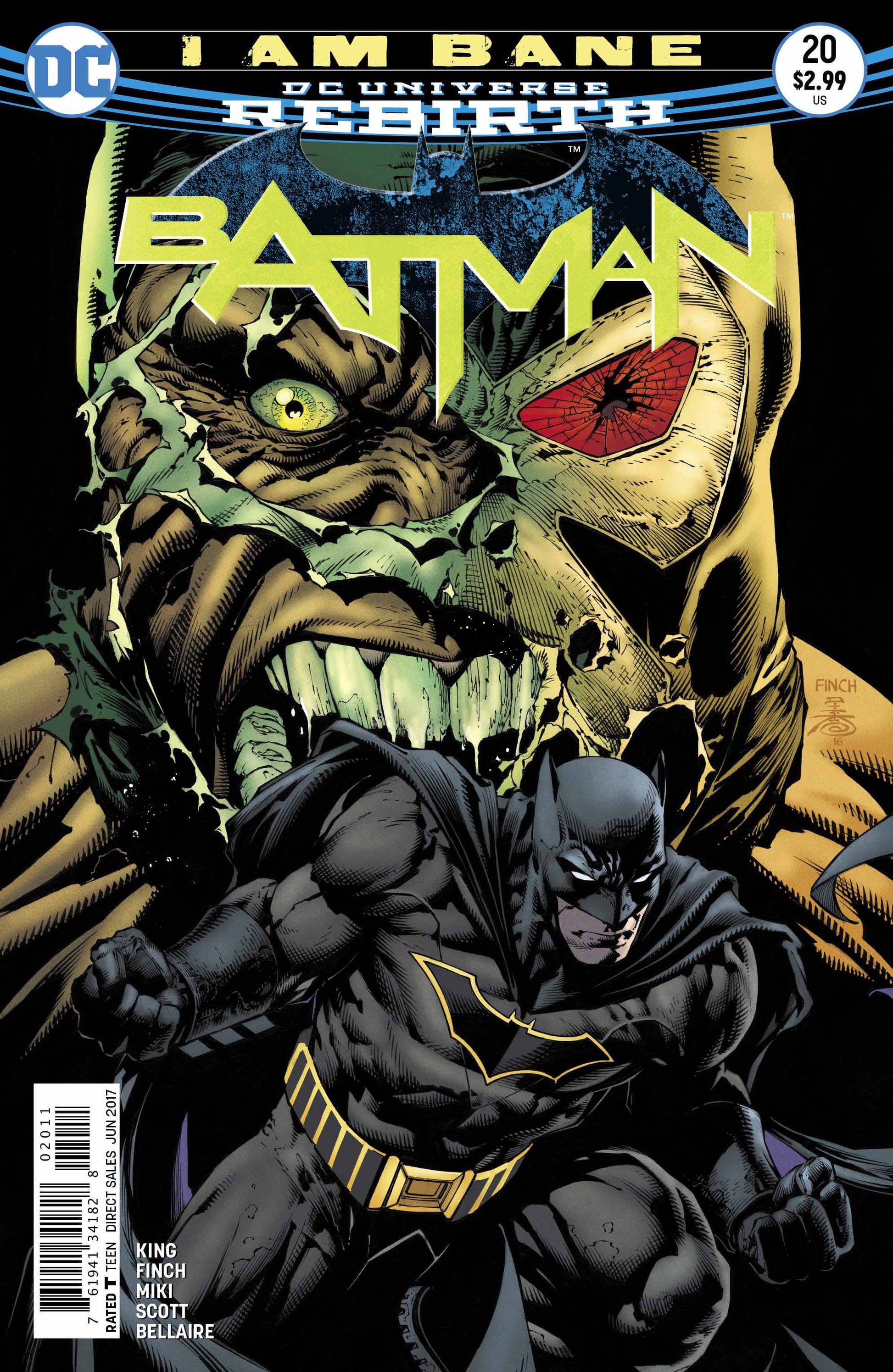 DC Comics COMIC BOOK Batman #20 - CVR A (VF/NM)