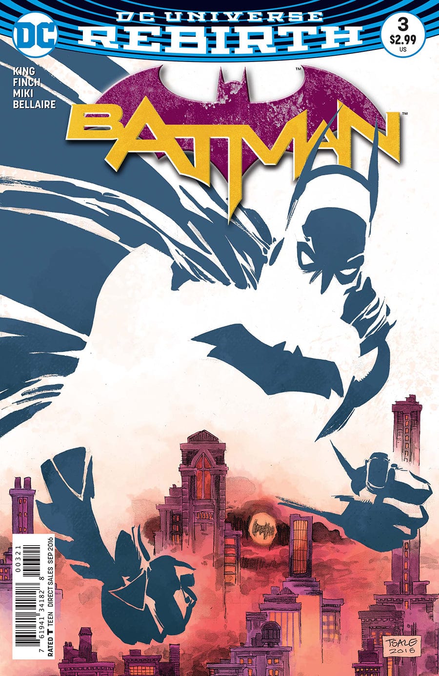 DC COMICS COMIC BOOK BATMAN #3 VAR ED [VF/NM]