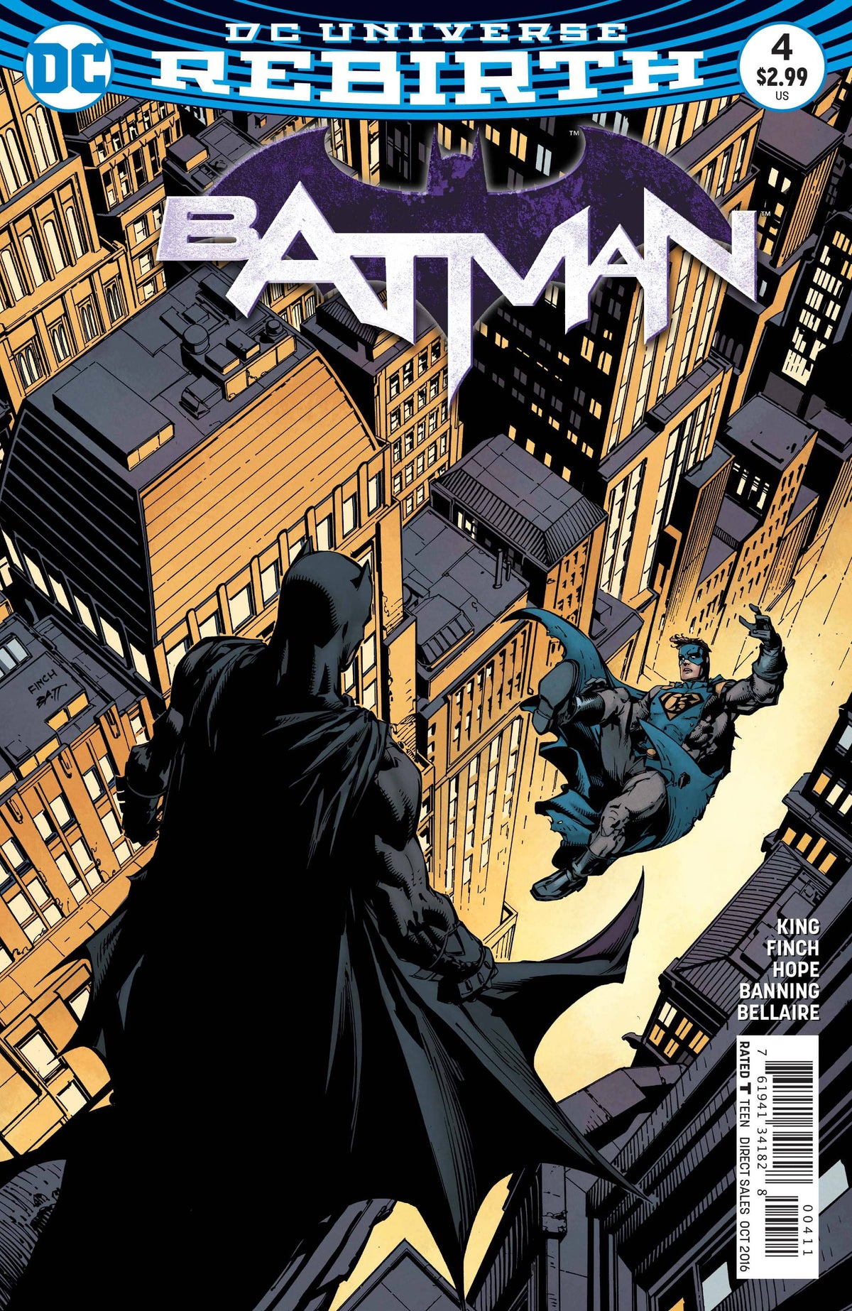 DC Comics COMIC BOOK Batman #4 - CVR A (VF/NM)