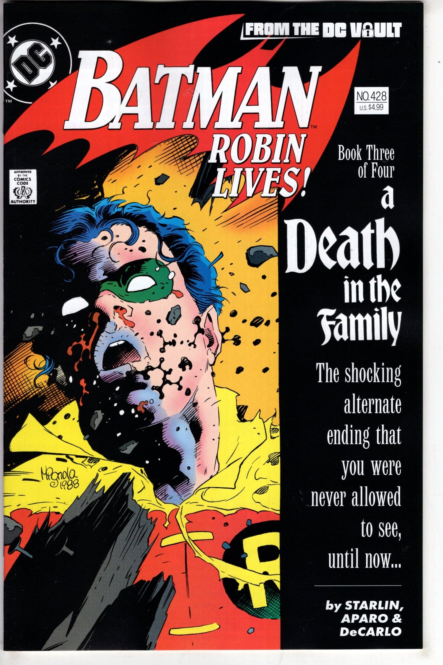 DC Comics COMIC BOOK Batman #428 Robin Lives (One Shot) Cover A Mike Mignola