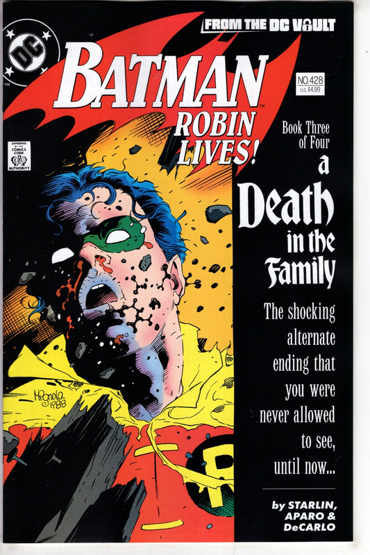 DC Comics COMIC BOOK Batman #428 Robin Lives (One Shot) Cover A Mike Mignola
