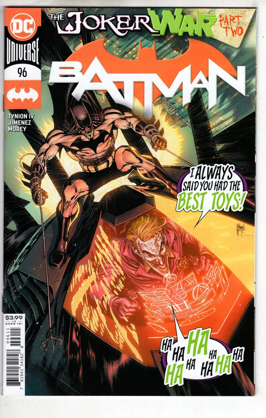 DC COMICS comic book BATMAN #96 CVR A[VF/NM]