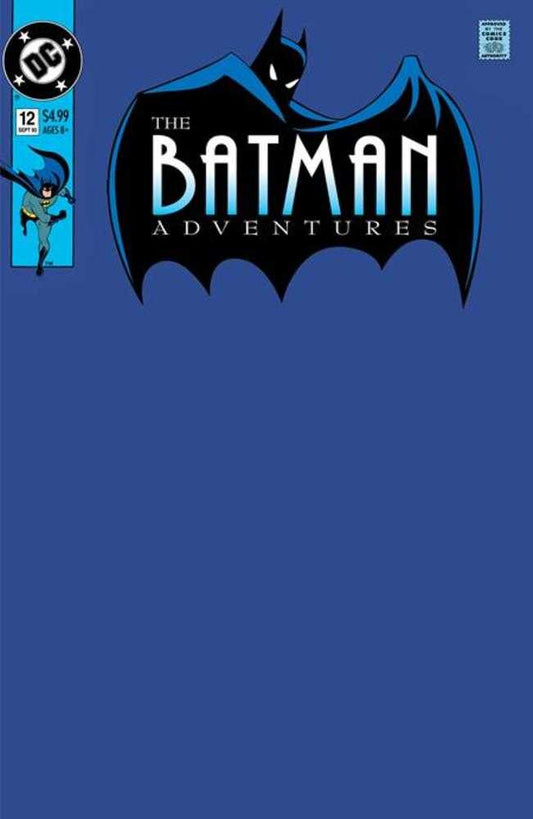 DC Comics COMIC BOOK Batman Adventures #12 Facsimile Edition Cover D Blank Variant