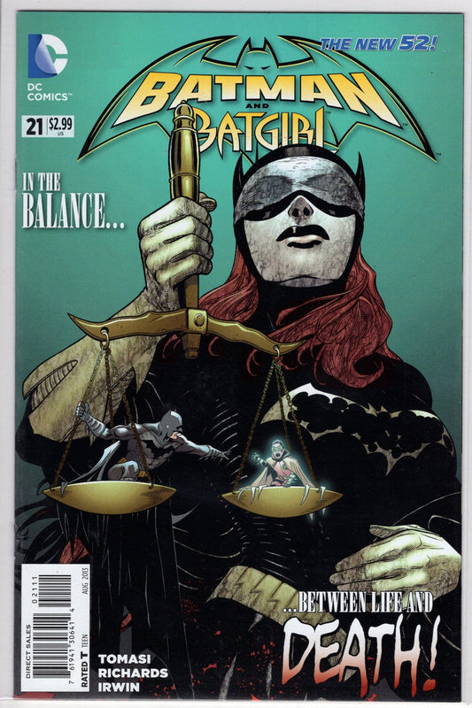 DC COMICS COMIC BOOK BATMAN AND BATGIRL #21 (2011 2nd Series)