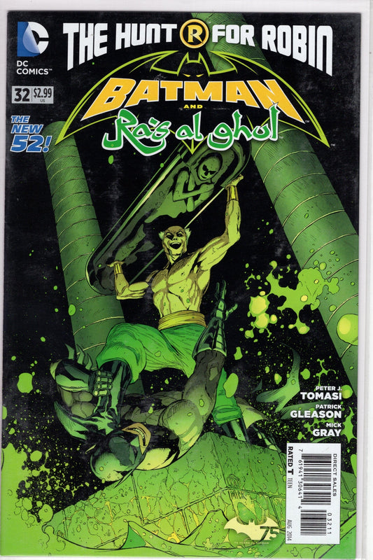 DC COMICS COMIC BOOK BATMAN AND RAS AL GHUL #32 (2011 2nd Series)