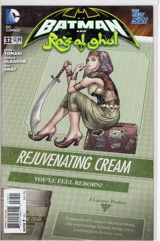 DC COMICS COMIC BOOK BATMAN AND RAS AL GHUL #32 BOMBSHELLS VAR ED (2011 2nd Series)