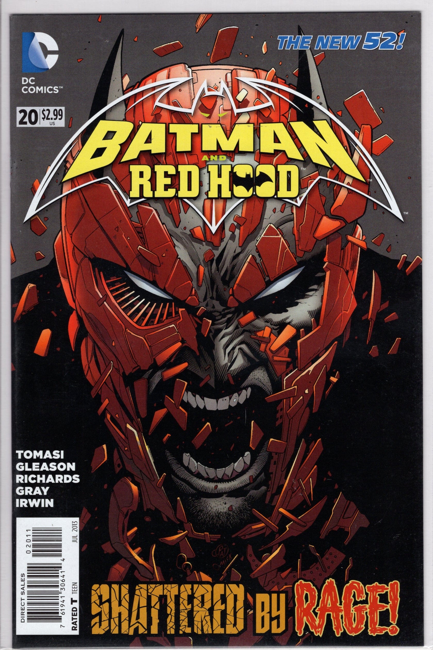 DC COMICS COMIC BOOK BATMAN AND RED HOOD #20 (2011 2nd Series)