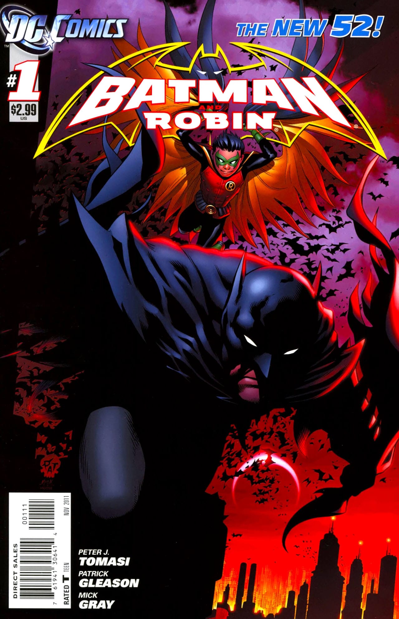 DC Comics COMIC BOOK Batman and Robin #1 - CVR A (VF)