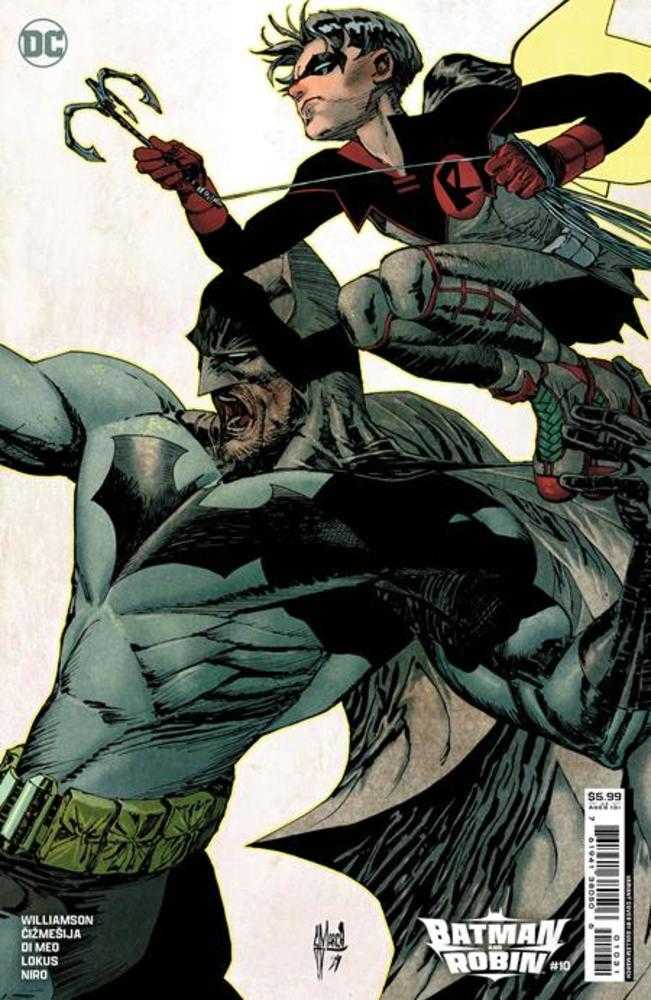 DC Comics COMIC BOOK Batman And Robin #10 Cover C Guillem March Card Stock Variant