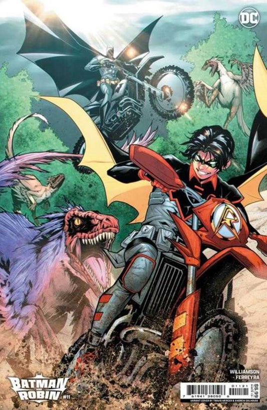 DC Comics COMIC BOOK Batman And Robin #11 Cover C Travis Mercer Card Stock Variant