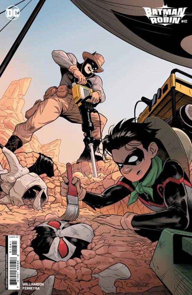 DC Comics COMIC BOOK Batman And Robin #12 Cover E 1 in 25 Vasco Georgiev Card Stock Variant
