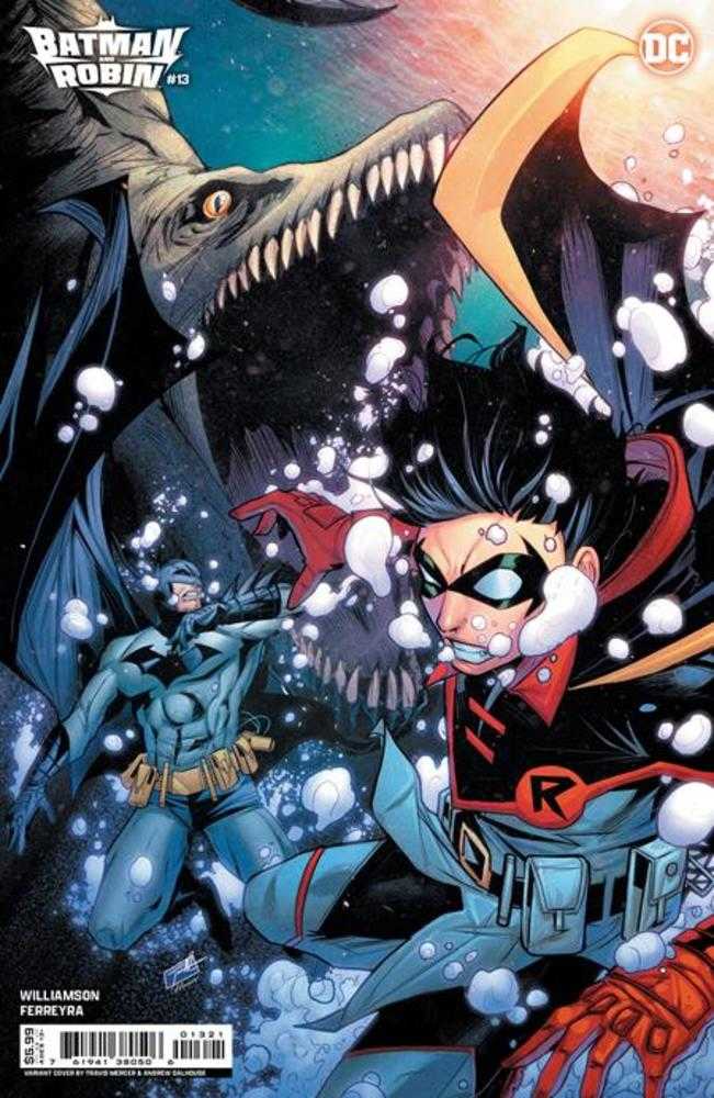 DC Comics COMIC BOOK Batman And Robin #13 Cover C Travis Mercer Card Stock Variant