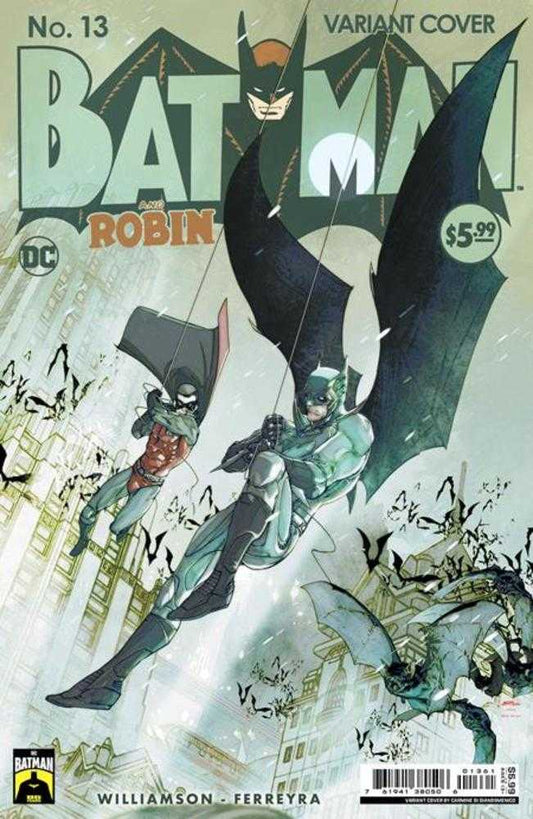 DC Comics COMIC BOOK Batman And Robin #13 Cover D Carmine Di Giandomenico Batman 85th Anniversary Card Stock Variant