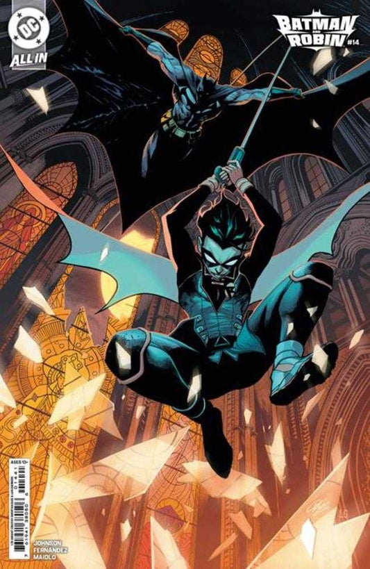 DC Comics COMIC BOOK Batman And Robin #14 Cover F 1 in 25 Christian Duce Card Stock Variant