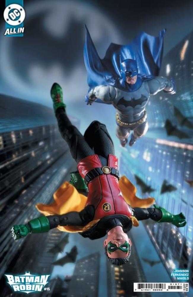 DC Comics COMIC BOOK Batman And Robin #15 Cover E McFarlane Toys Card Stock Variant