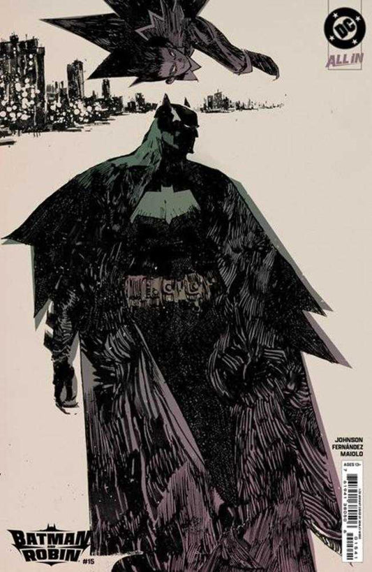 DC Comics COMIC BOOK Batman And Robin #15 Cover F 1 in 25 Ashley Wood Card Stock Variant