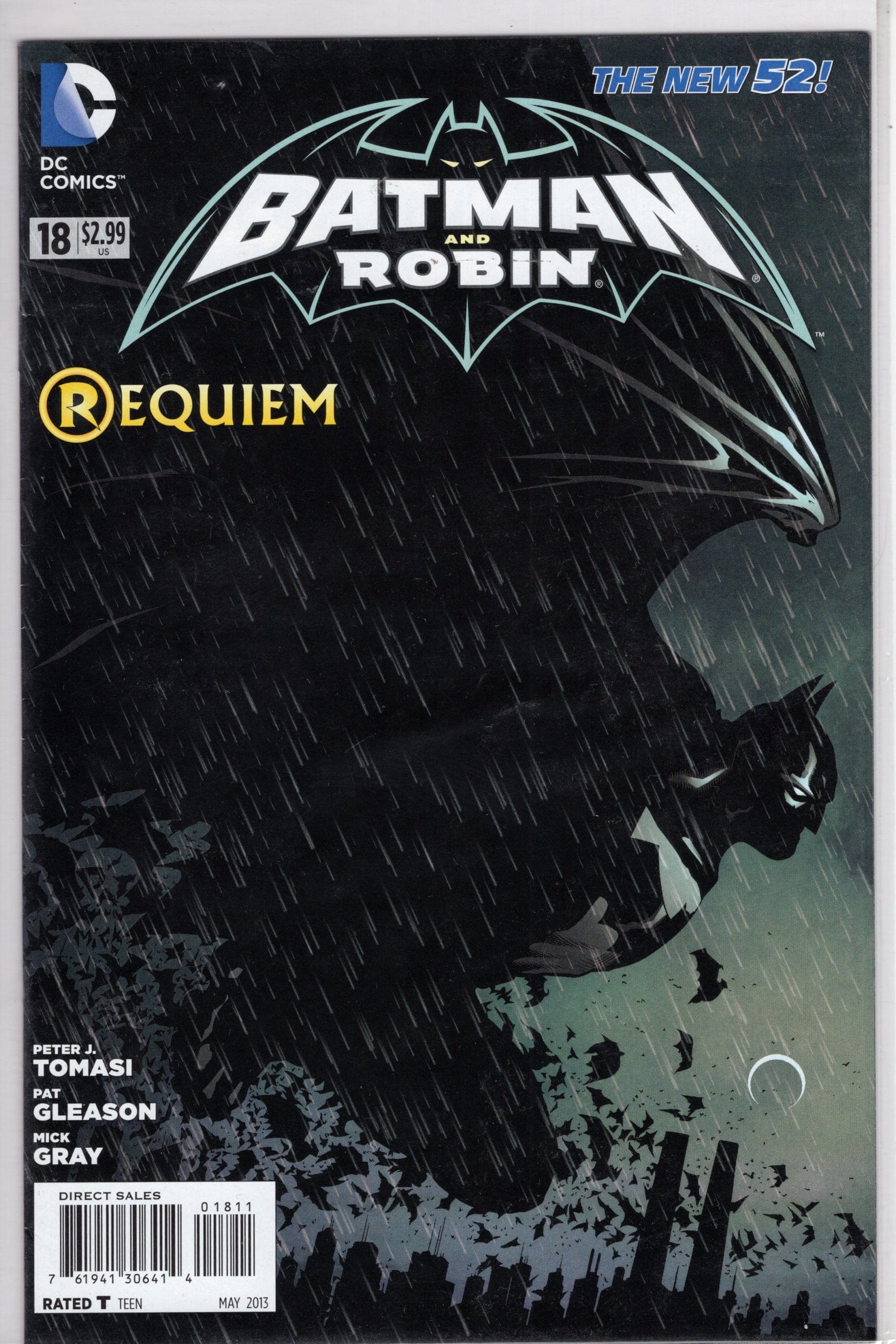 DC COMICS COMIC BOOK BATMAN AND ROBIN #18 (2011 2nd Series)