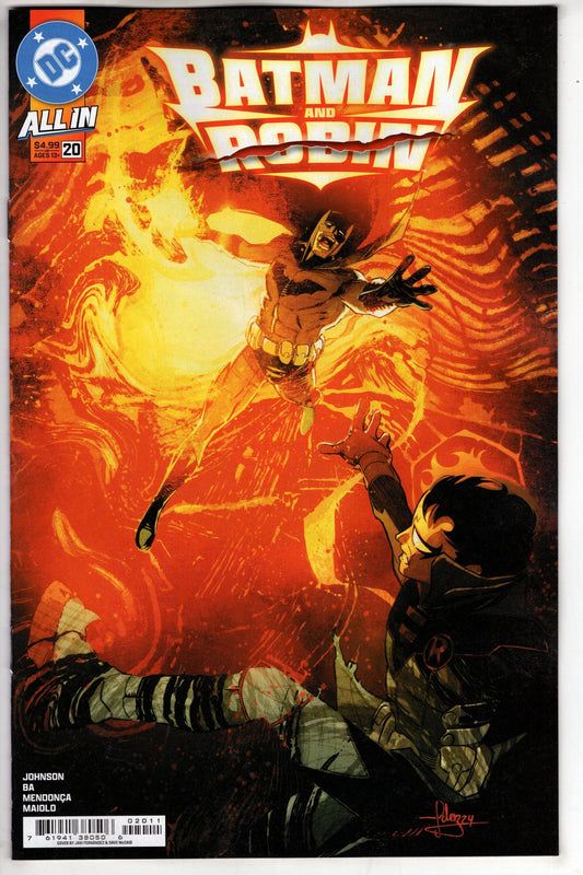DC COMICS COMIC BOOK BATMAN AND ROBIN #20 CVR A JAVI FERNANDEZ