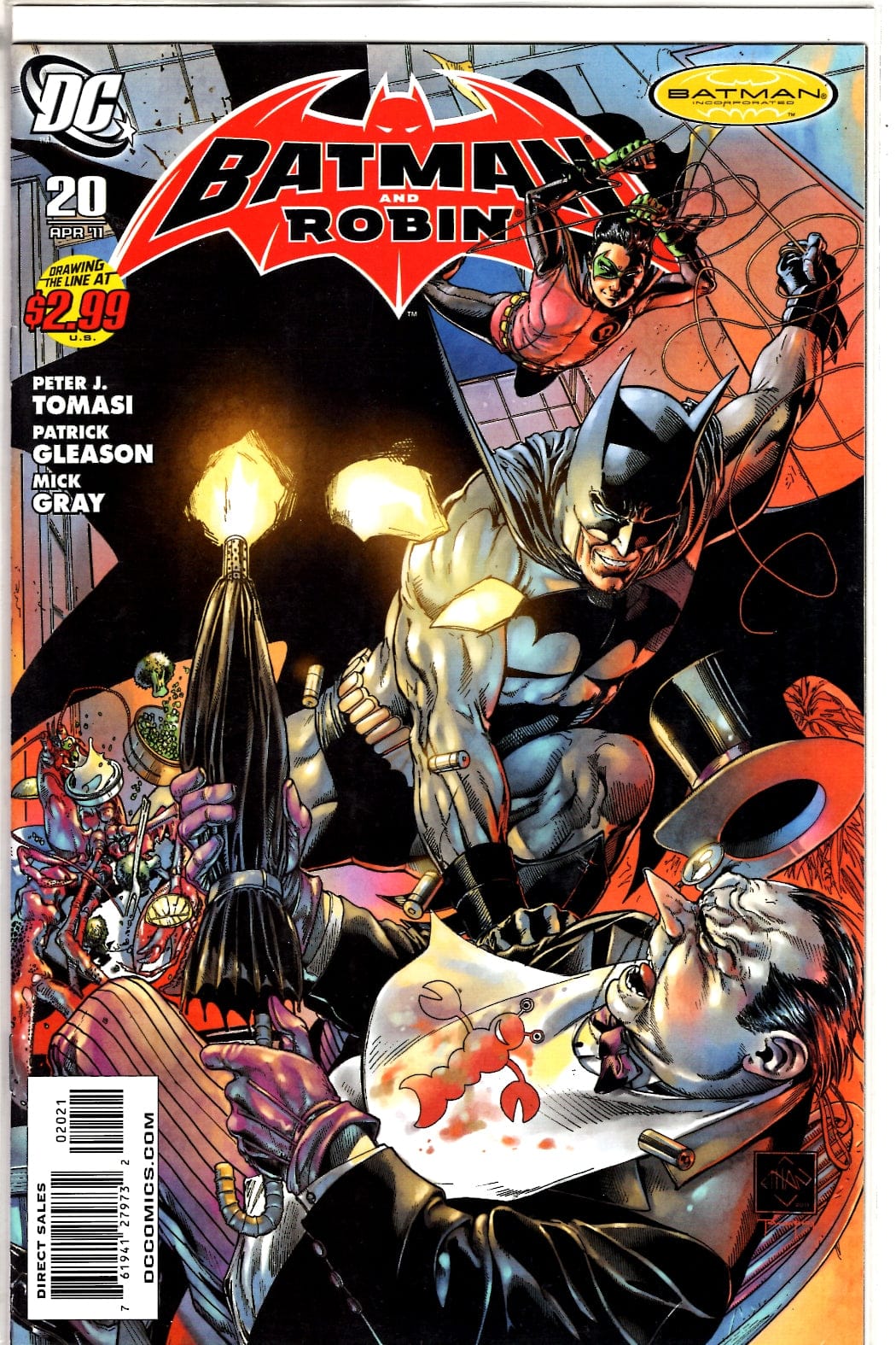 DC COMICS COMIC BOOK BATMAN AND ROBIN #20 VAR ED (VF/NM)