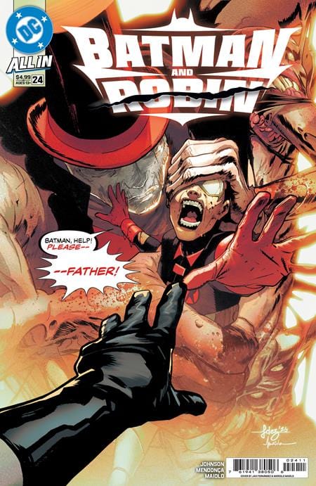 DC Comics COMIC BOOK BATMAN AND ROBIN #24 CVR A JAVIER FERNANDEZ