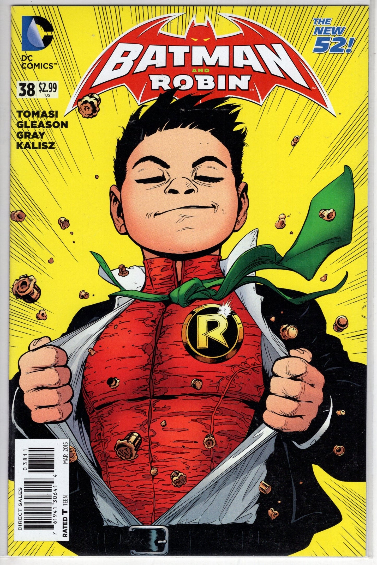 DC COMICS COMIC BOOK BATMAN AND ROBIN #38 (2011 2nd Series)