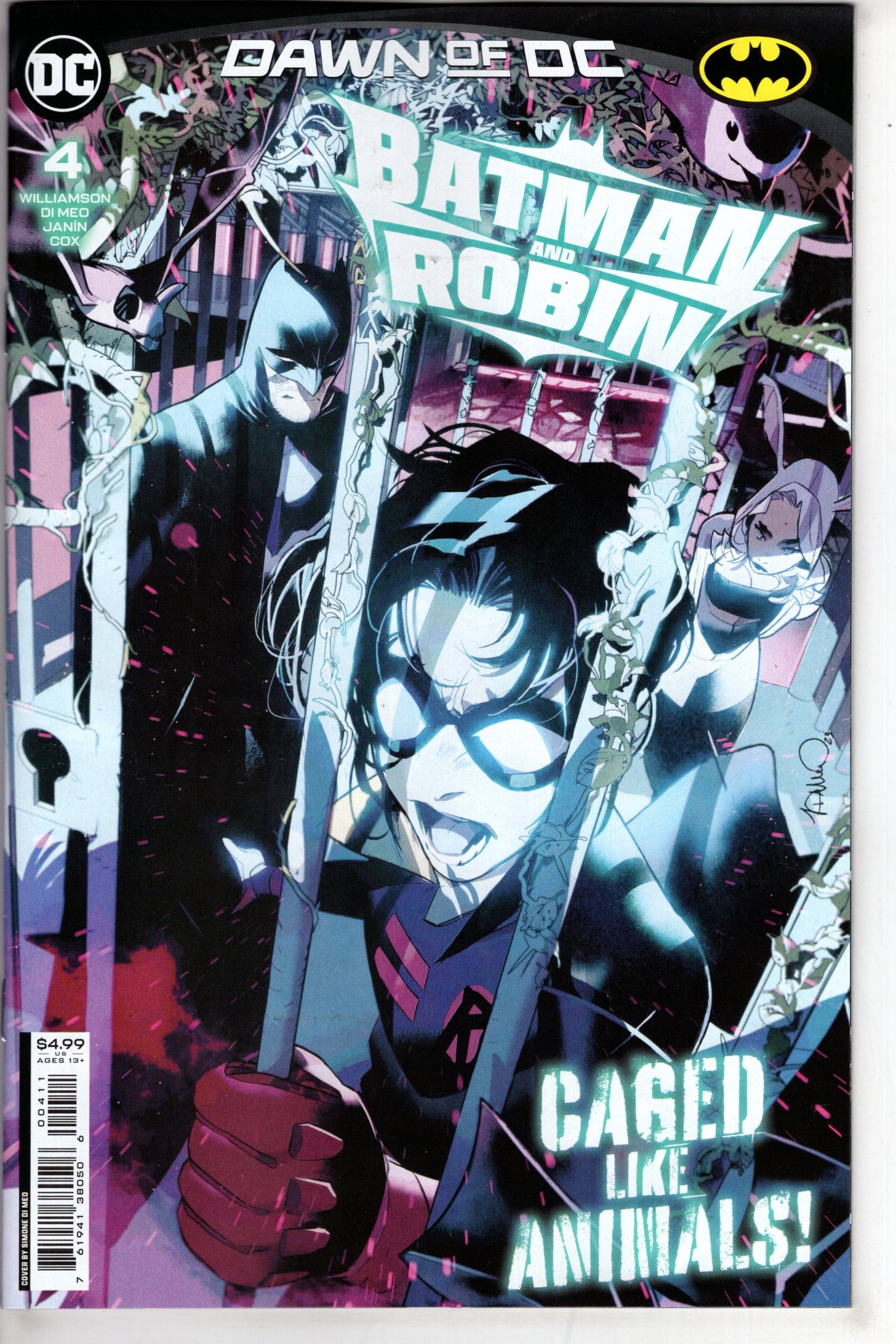 DC Comics COMIC BOOK Batman And Robin #4 Cover A Simone Di Meo