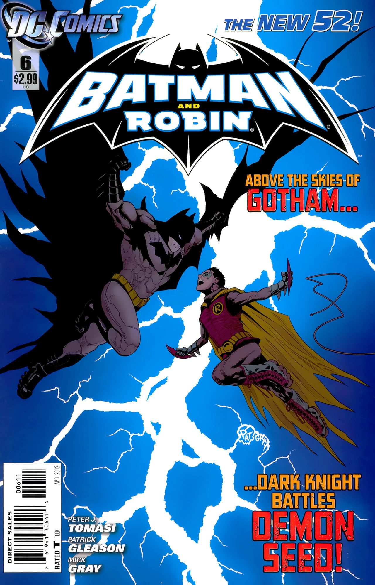 DC Comics COMIC BOOK Batman and Robin #6 - CVR A (VF)