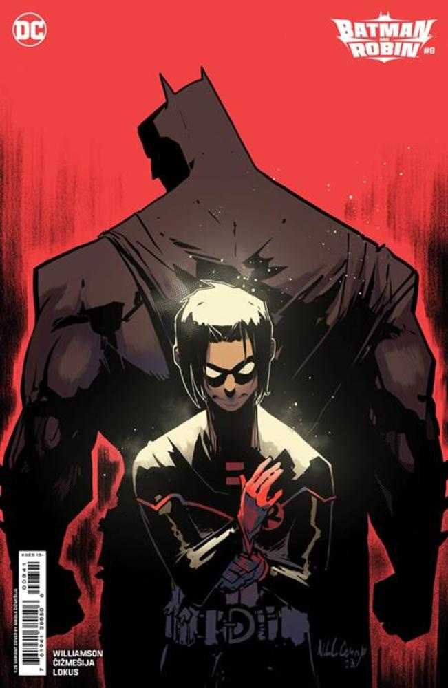 DC Comics COMIC BOOK Batman And Robin #8 Cover E 1 in 25 Nikola Cizmesija Card Stock Variant