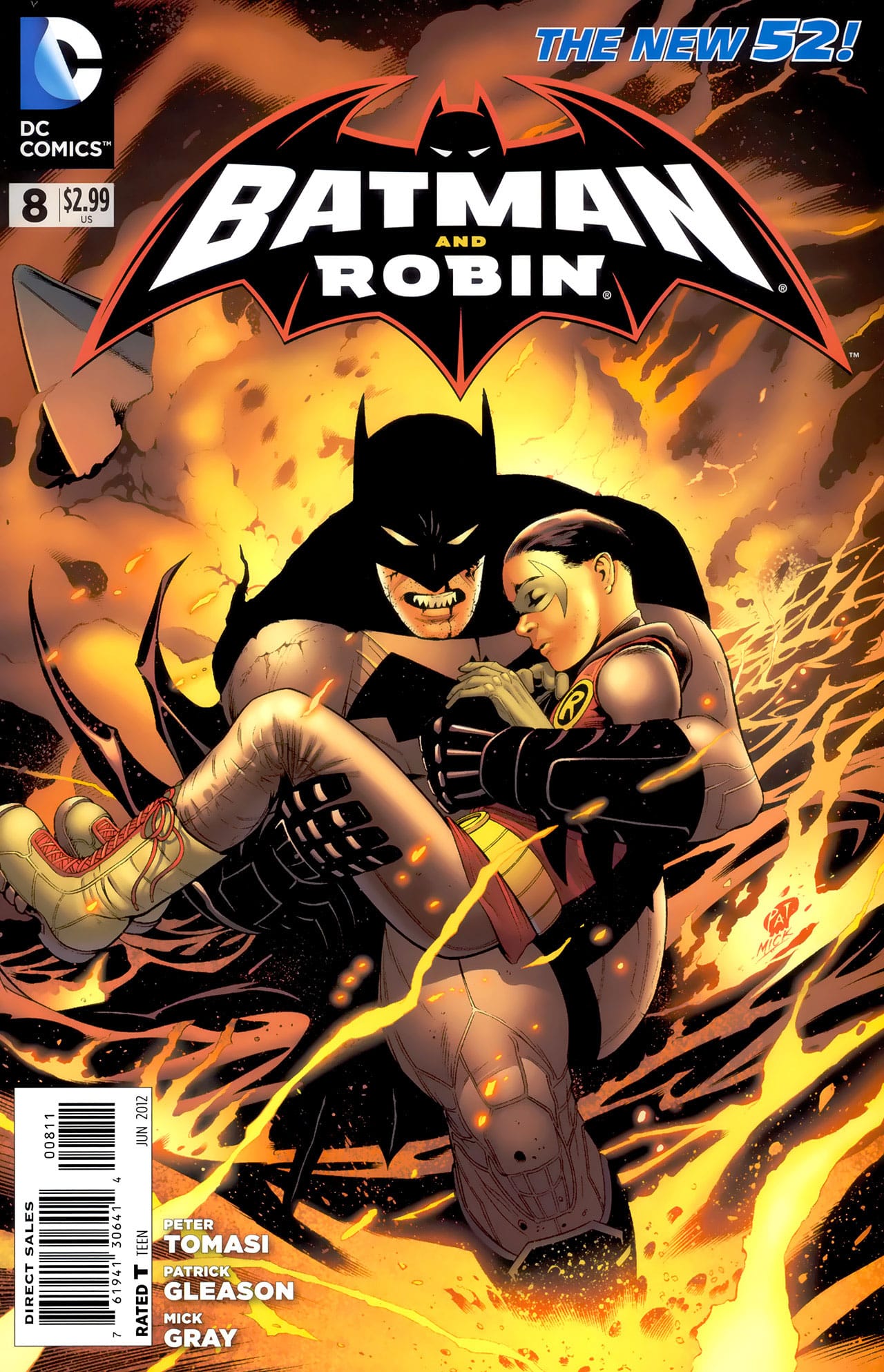 DC Comics COMIC BOOK Batman and Robin #8 - CVR A (VF)