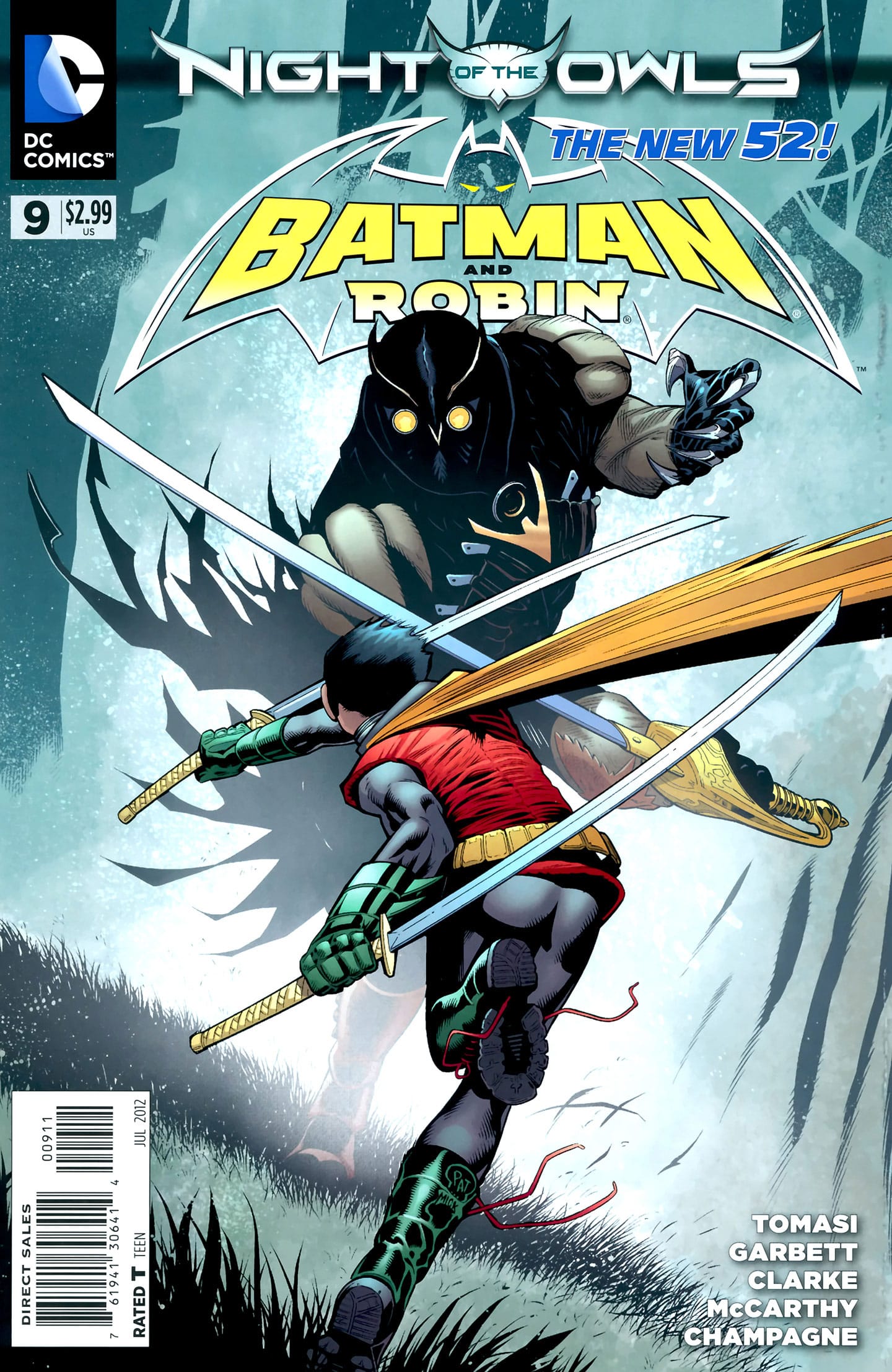DC Comics COMIC BOOK Batman and Robin #9 - CVR A (VF)