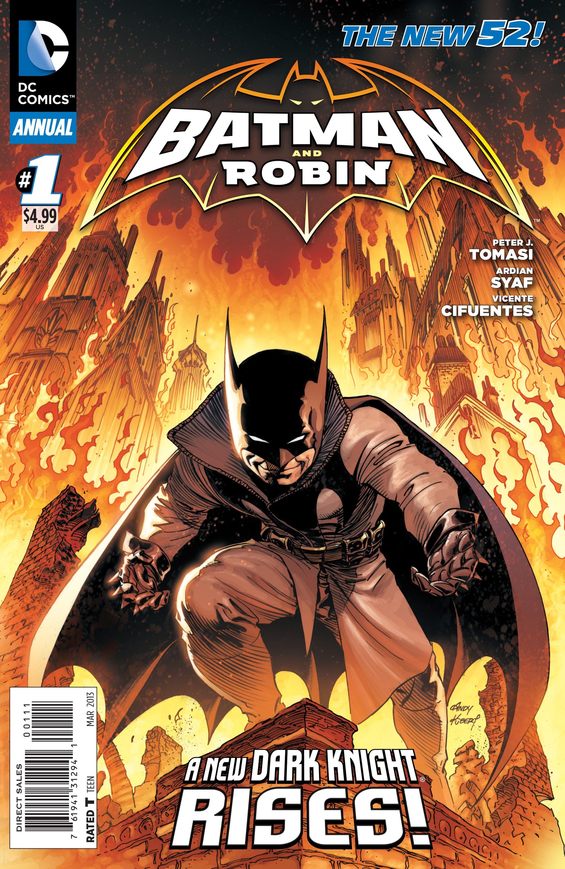 DC Comics COMIC BOOK Batman and Robin Annual #1 - CVR A (VF)