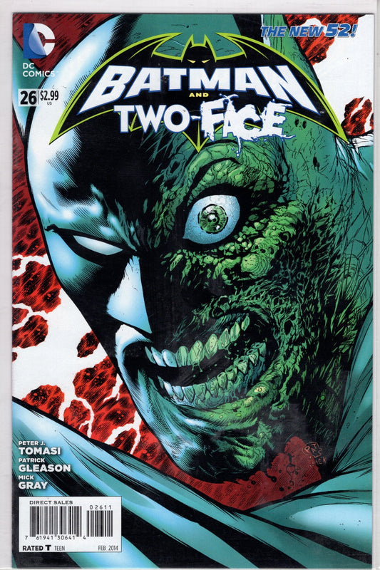 DC COMICS COMIC BOOK BATMAN AND TWO FACE #26 (2011 2nd Series)