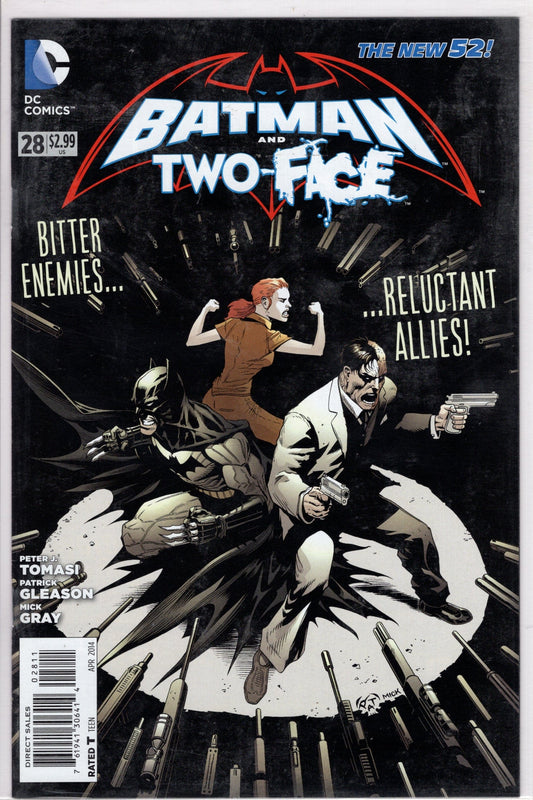 DC COMICS COMIC BOOK BATMAN AND TWO FACE #28 (2011 2nd Series)