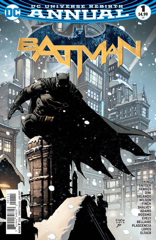 DC COMICS COMIC BOOK BATMAN ANNUAL #1 (VF)