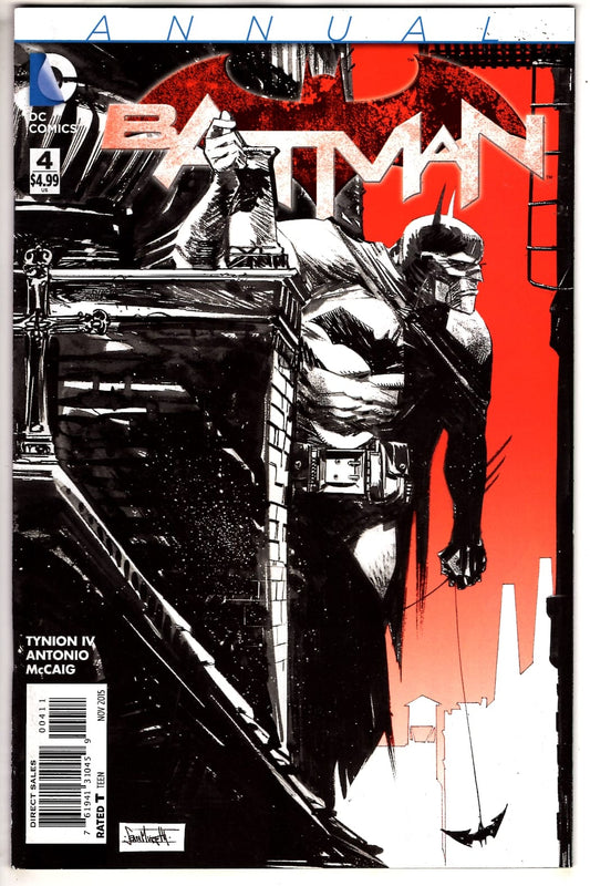 DC COMICS COMIC BOOK BATMAN ANNUAL #4 (VF/NM)