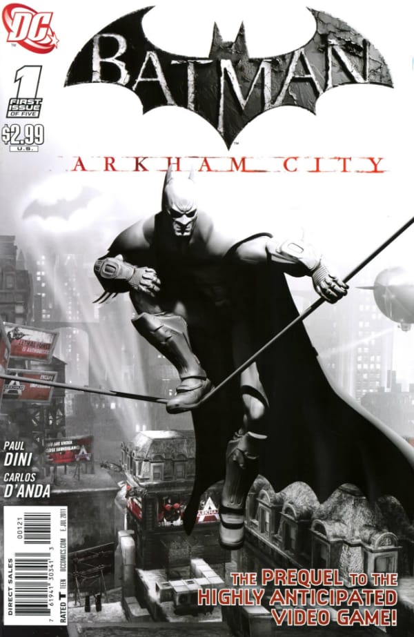 DC Comics COMIC BOOK Batman: Arkham City #1 - CVR B (FN)