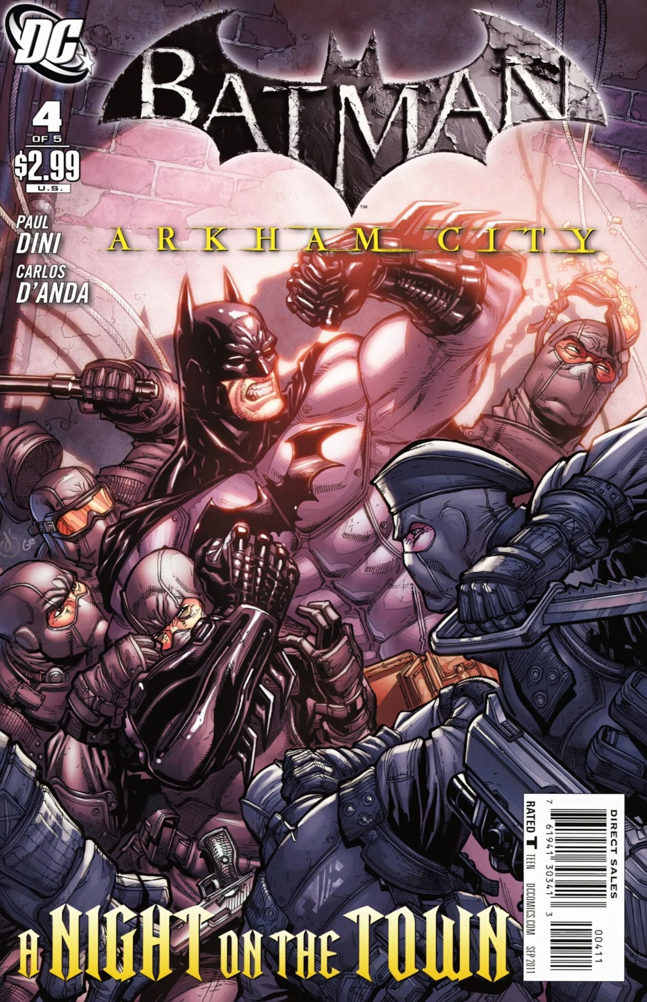 DC Comics COMIC BOOK Batman: Arkham City #4 - CVR A (FN)