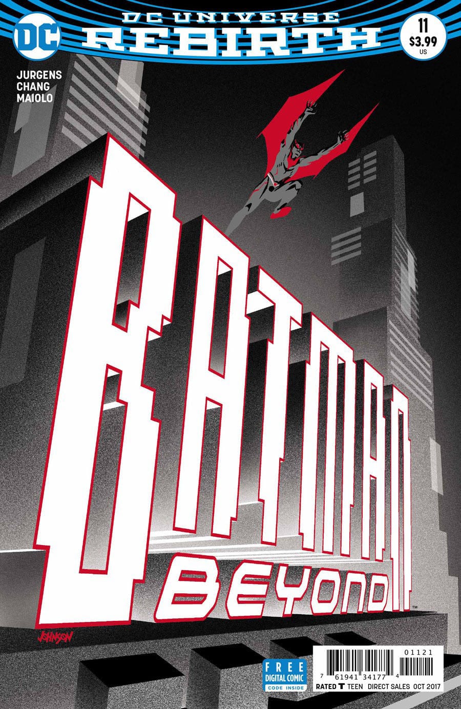 DC Comics COMIC BOOK Batman Beyond #11 (VF/NM)