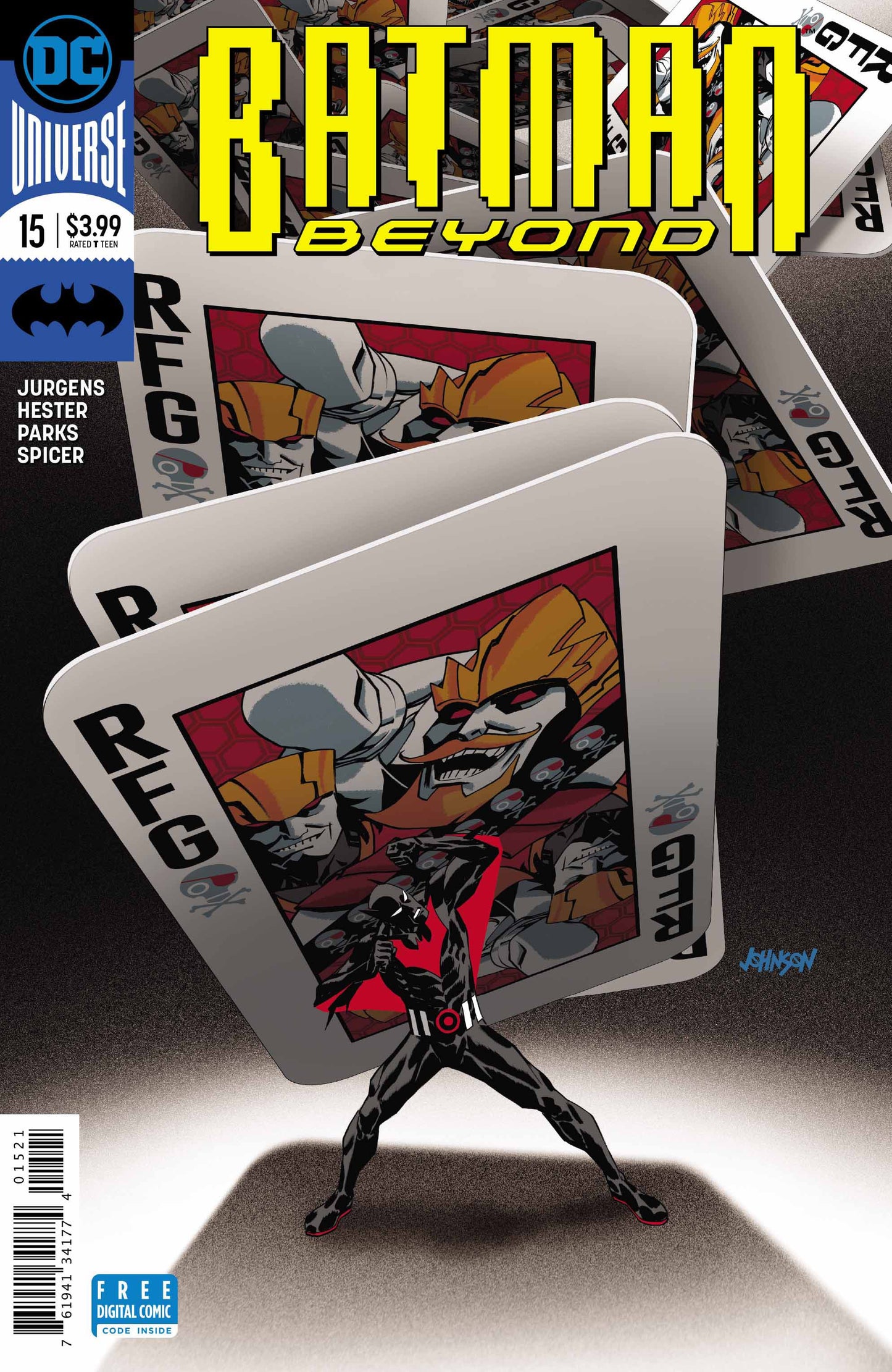 DC Comics COMIC BOOK Batman Beyond #15 (VF/NM)
