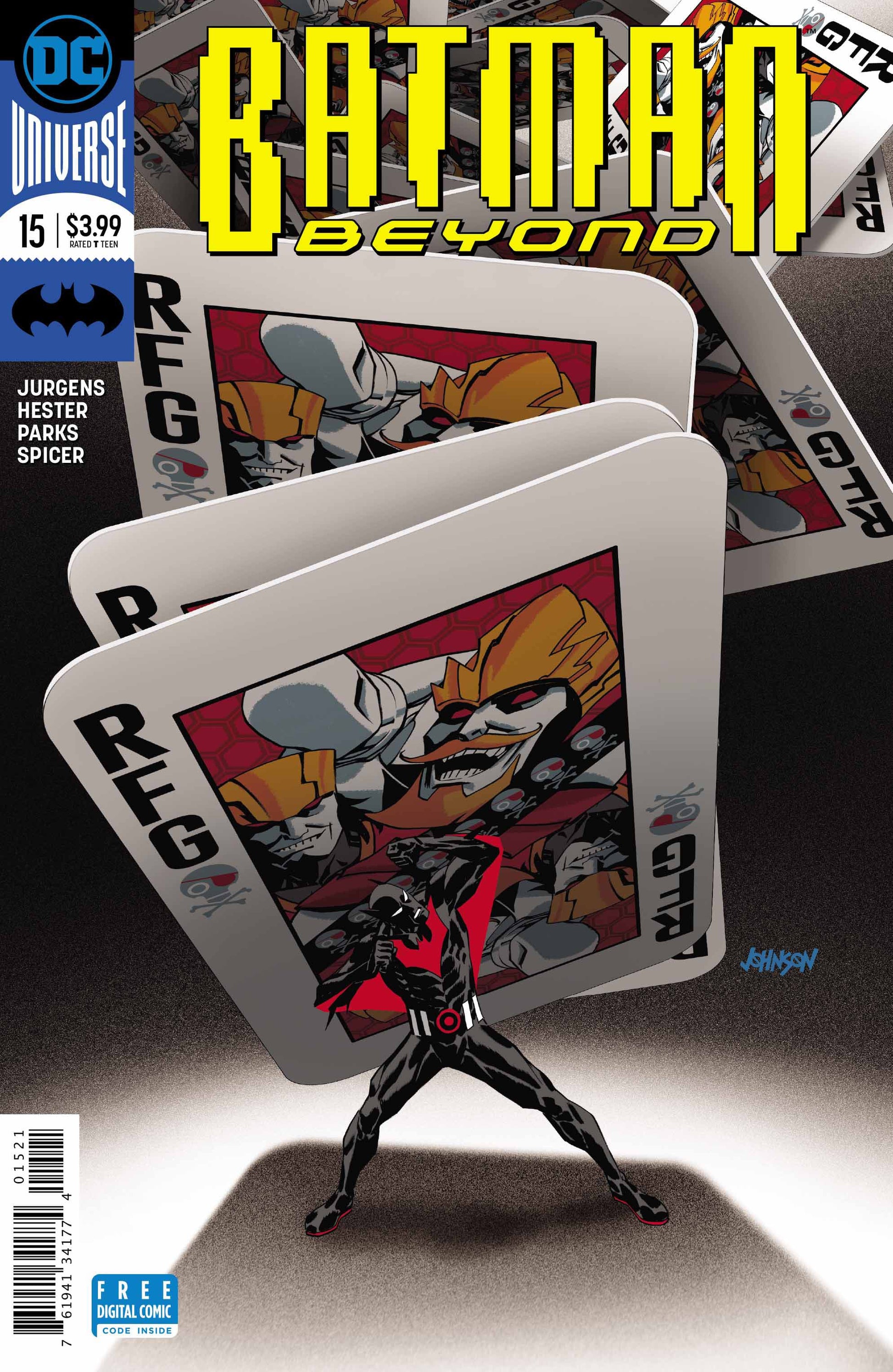 DC Comics COMIC BOOK Batman Beyond #15 (VF/NM)