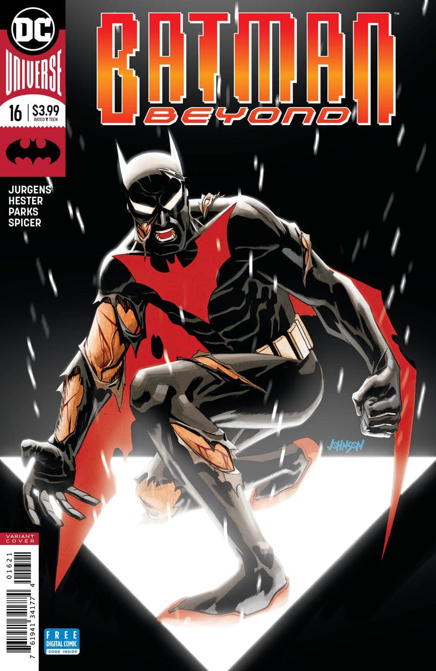 DC Comics COMIC BOOK Batman Beyond #16 (VF/NM)