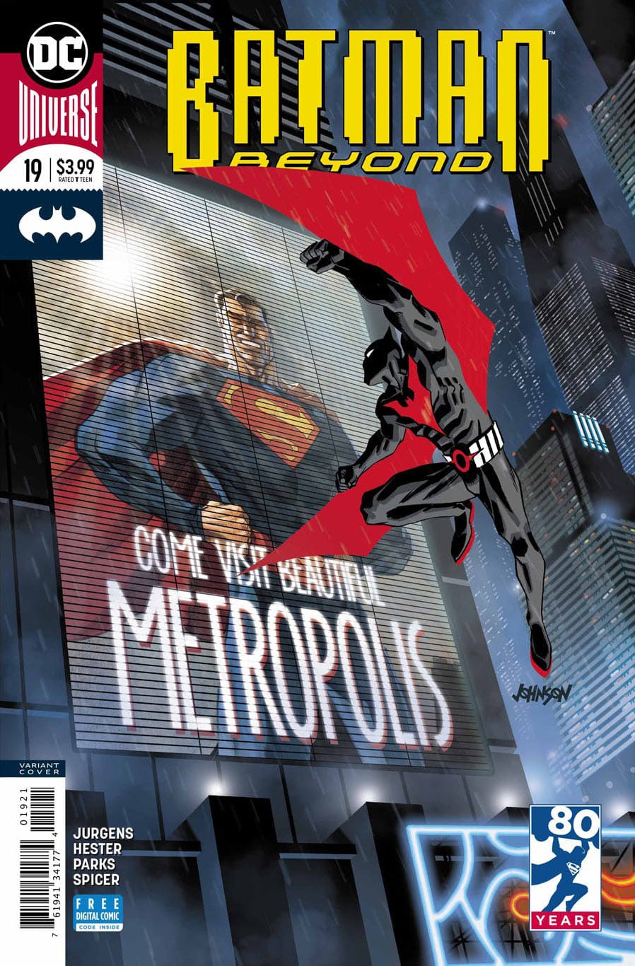 DC Comics COMIC BOOK Batman Beyond #19 (VF/NM)