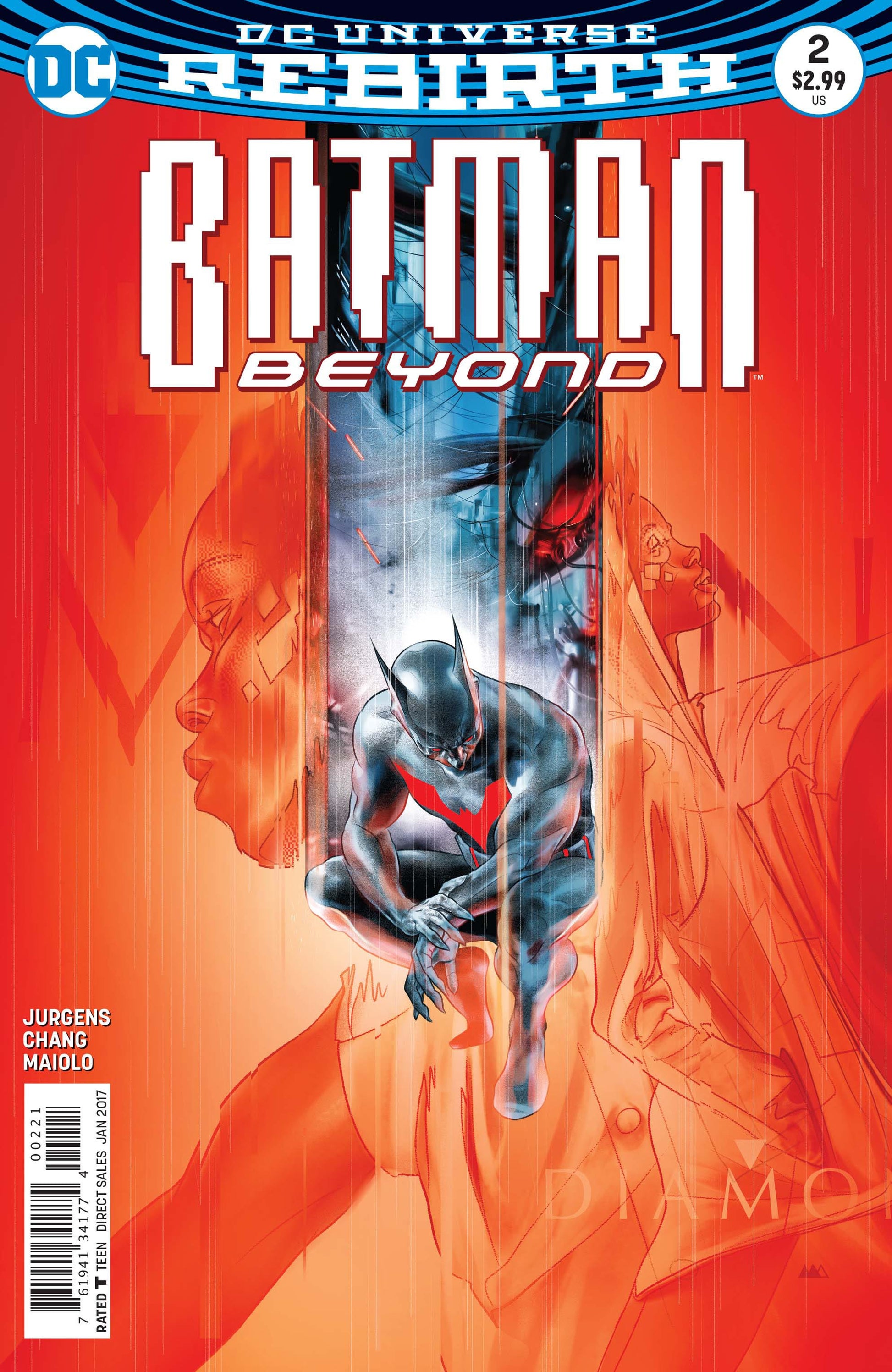 DC Comics COMIC BOOK Batman Beyond #2 (VF/NM)